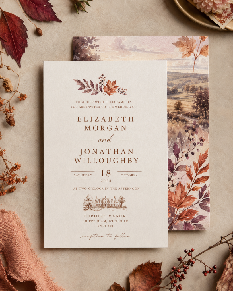 Custom Wedding invitation 10