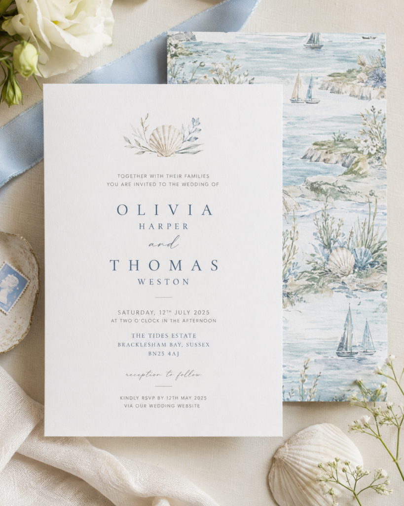Custom Wedding invitation 8