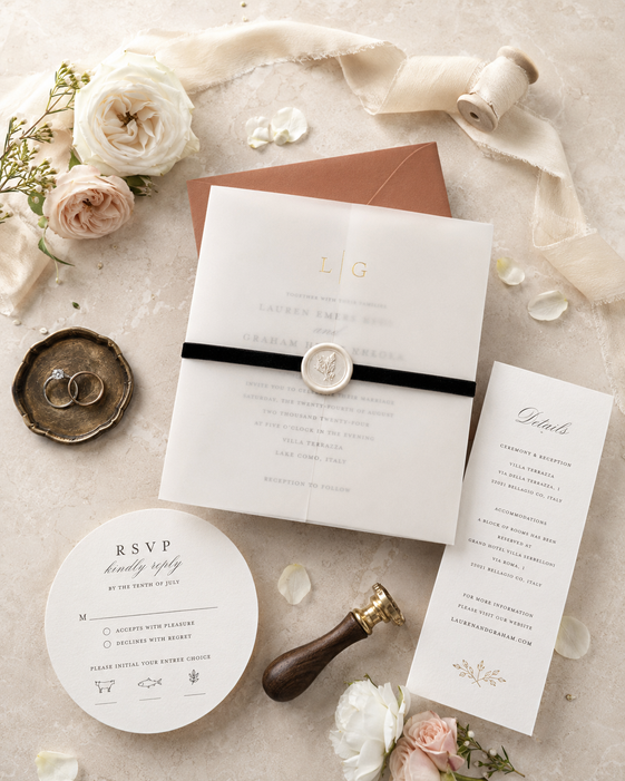 Vellum Wedding Invitations 4