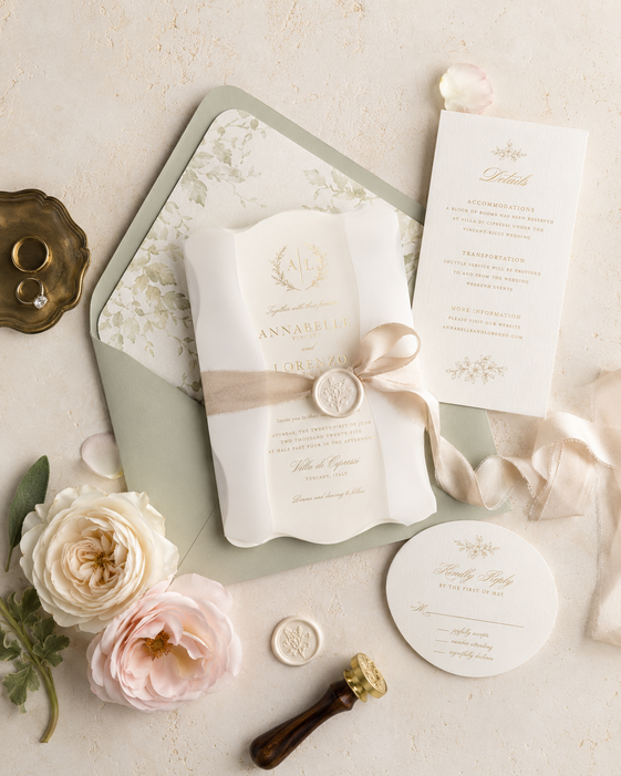 Vellum Wedding Invitations 5
