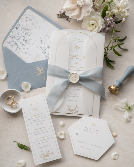 Vellum Wedding Invitations 6