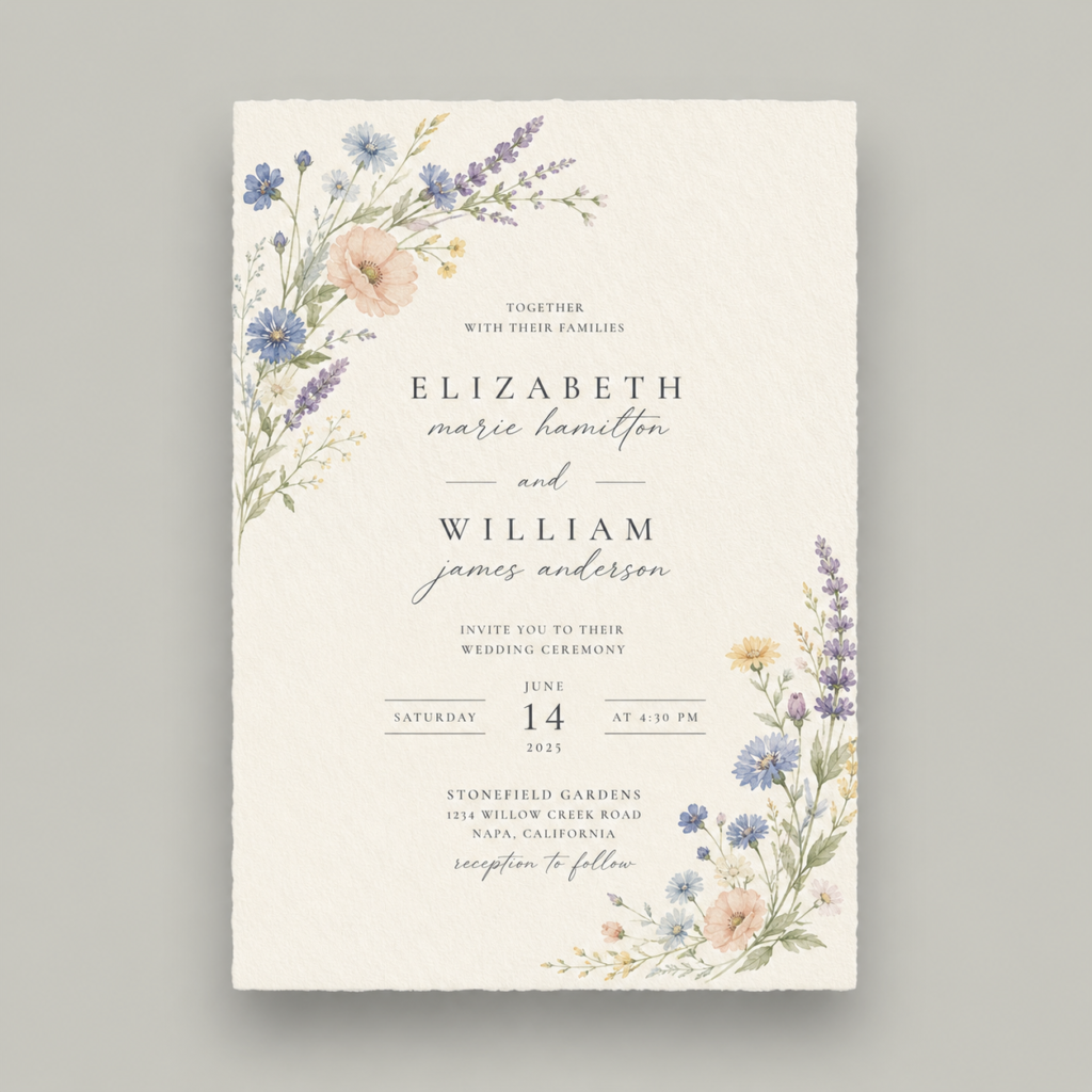 Wedding Ceremony Cards 10