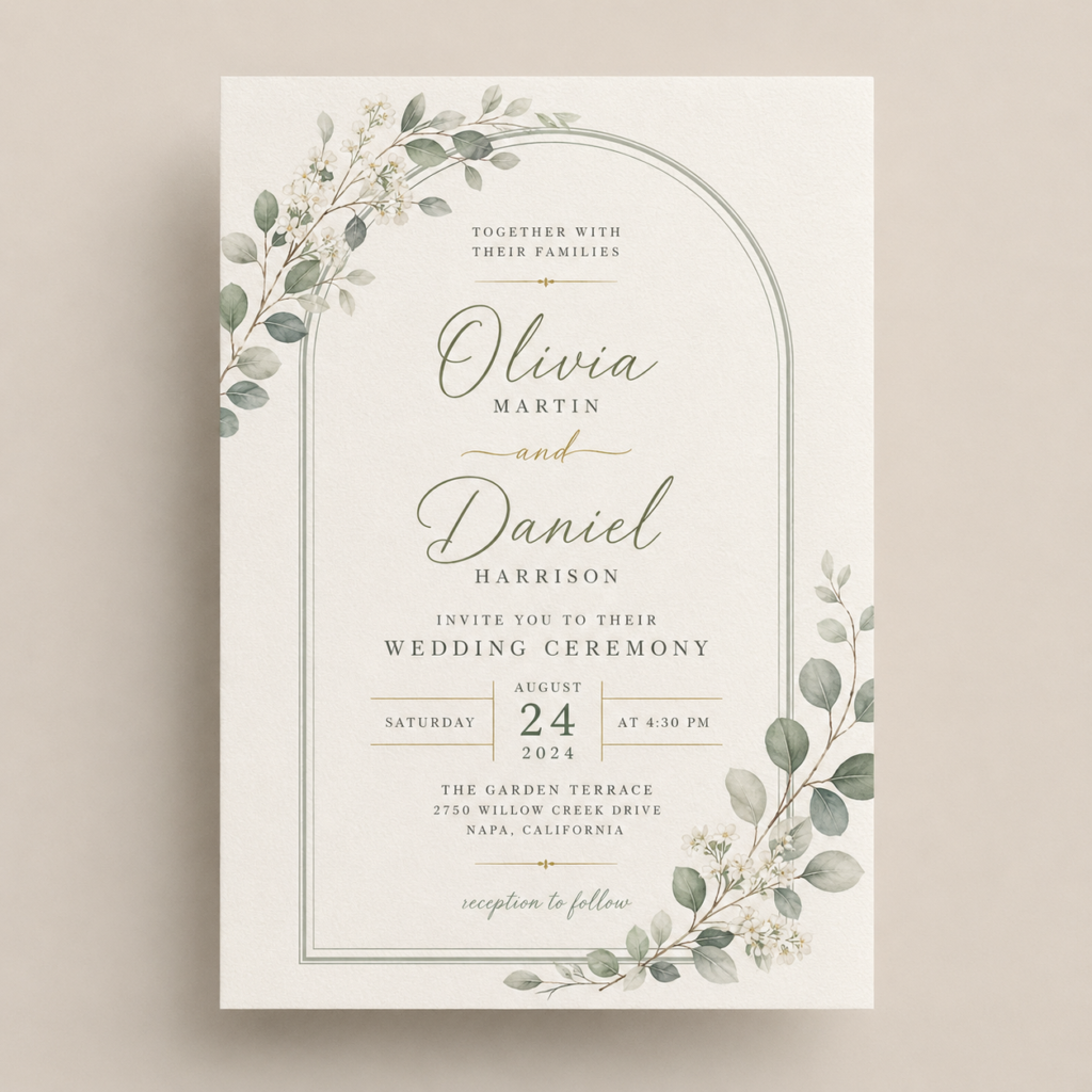 Wedding Ceremony Cards 2