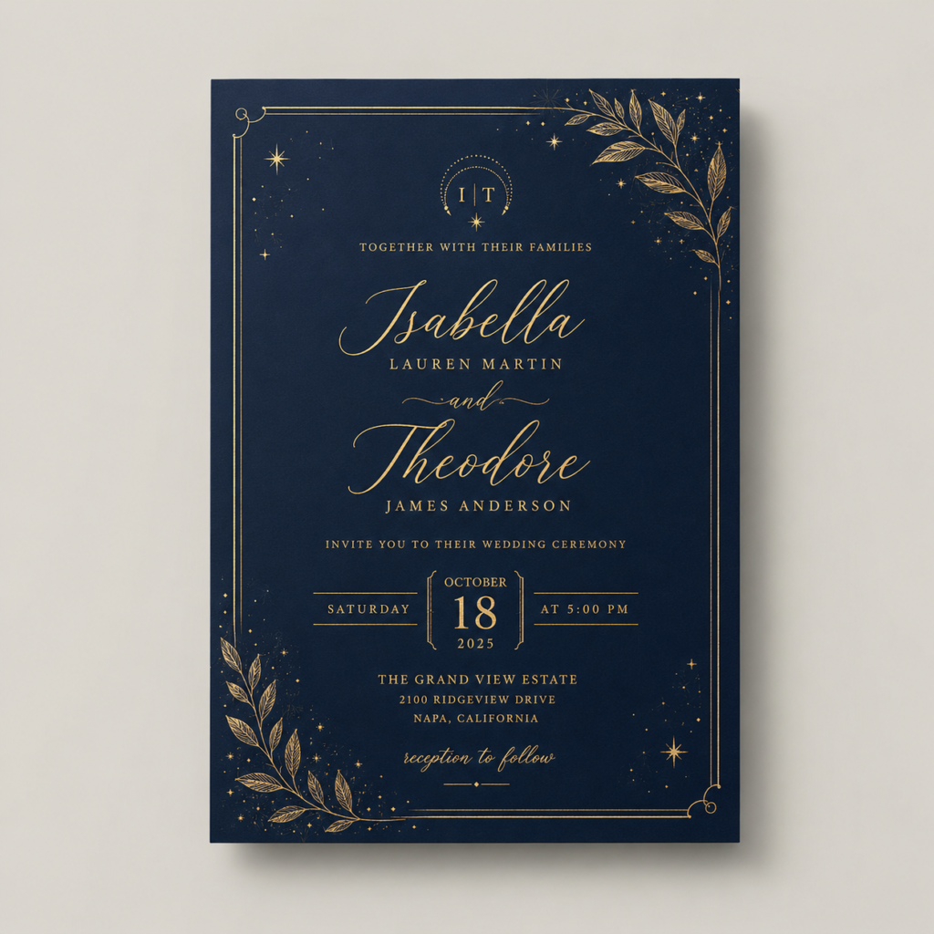 Wedding Ceremony Cards 3
