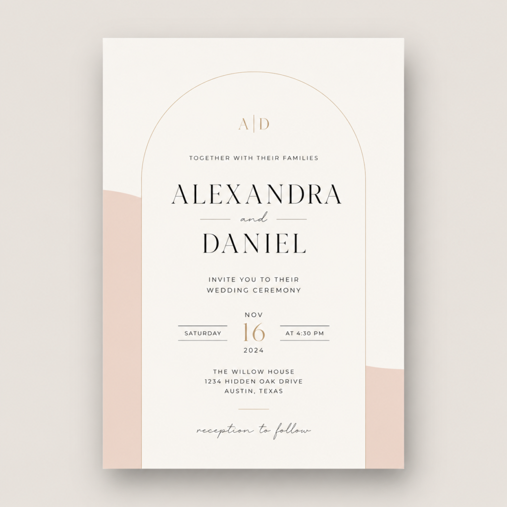 Wedding Ceremony Cards 7