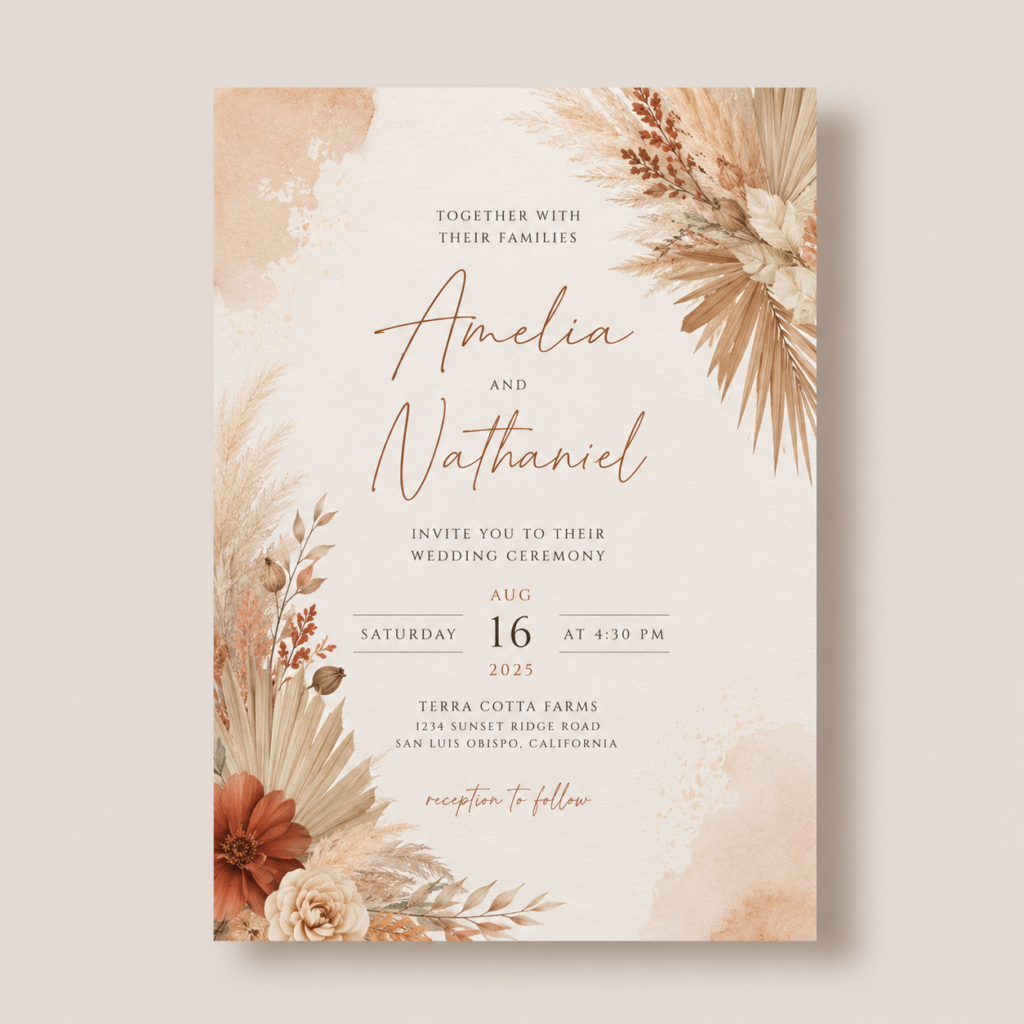 Wedding Ceremony Cards 8