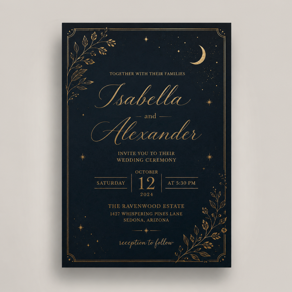 Wedding Ceremony Cards 9