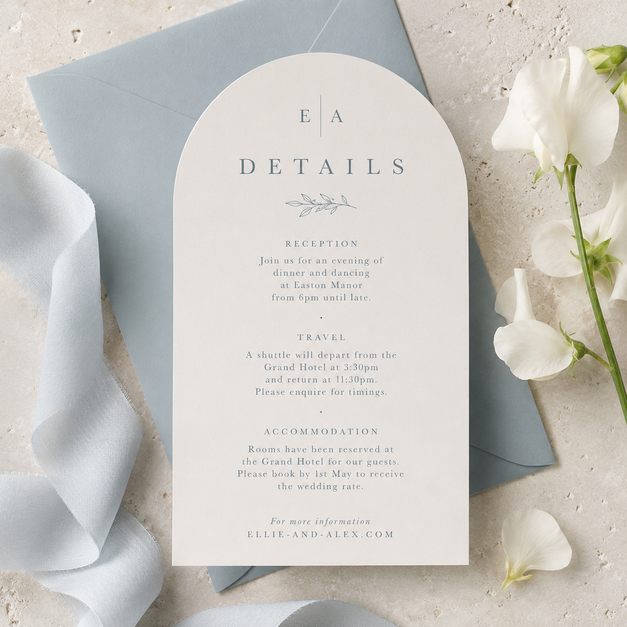 Wedding Details Cards 2