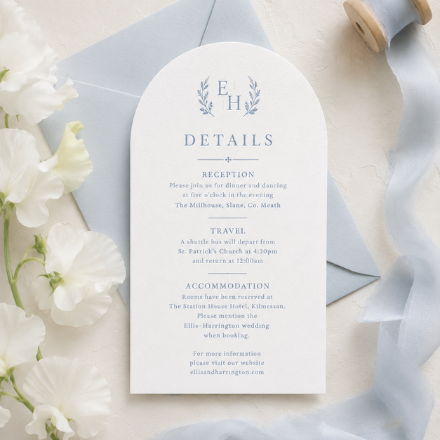 Wedding Details Cards 5