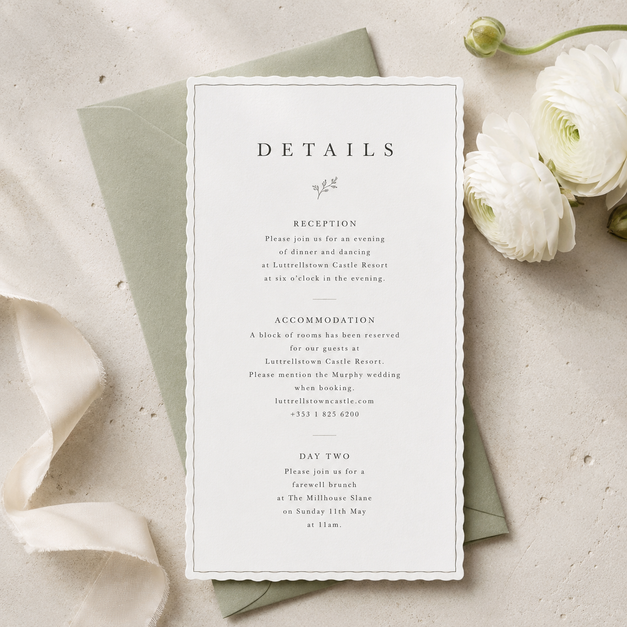 Wedding Details Cards 9