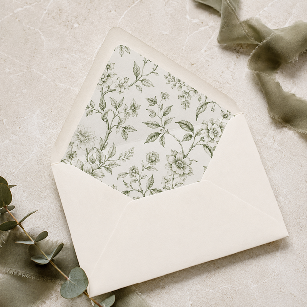 Wedding Envelope Liners 6