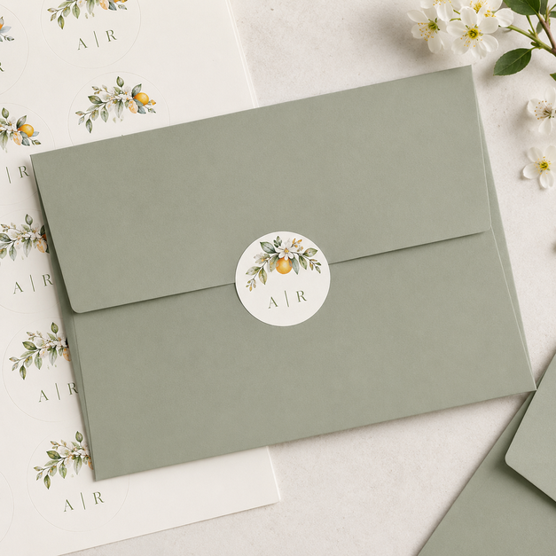 Wedding Envelope Seals 6
