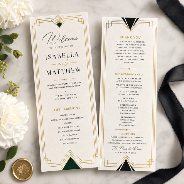 Wedding Programs 6