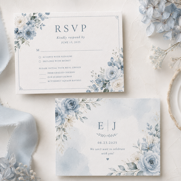 Wedding RSVP Cards 2