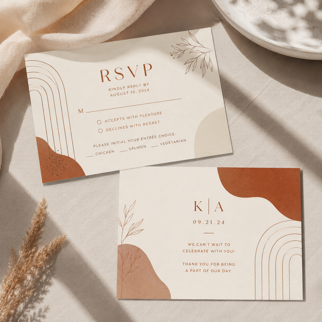 Wedding RSVP Cards 8