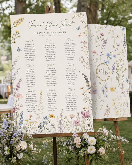 Wedding Seating Charts 10