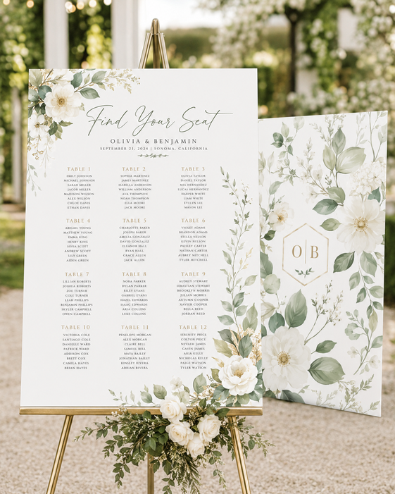 Wedding Seating Charts 2