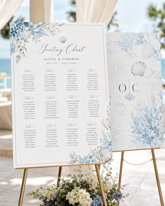 Wedding Seating Charts 5