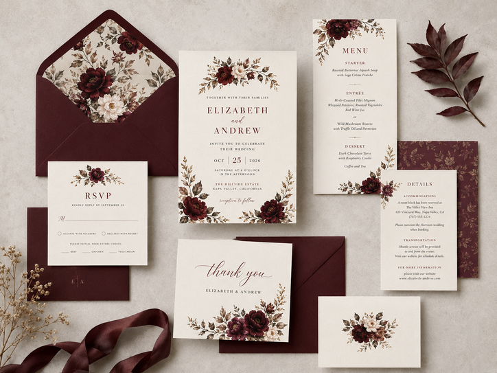 Wedding Stationery Sets 10