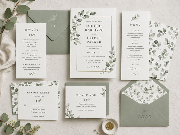 Wedding Stationery Sets 2