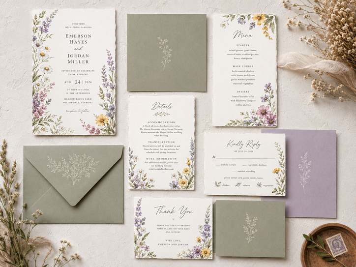 Wedding Stationery Sets 7