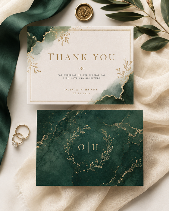 Wedding Thank You Cards 10