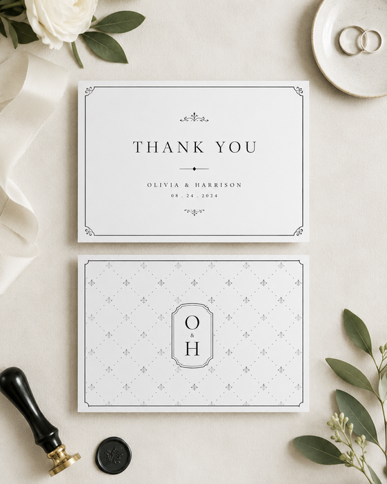 Wedding Thank You Cards 6