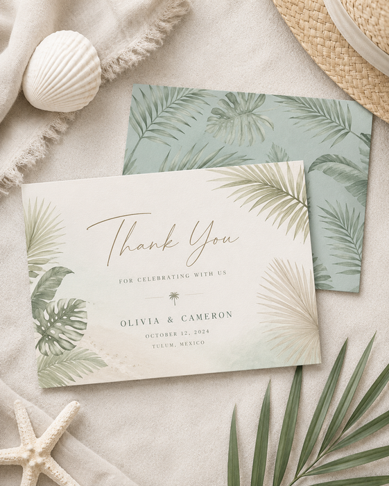 Wedding Thank You Cards 9