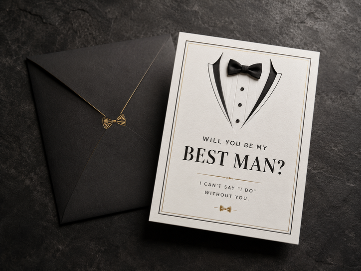 Best Man Card 1