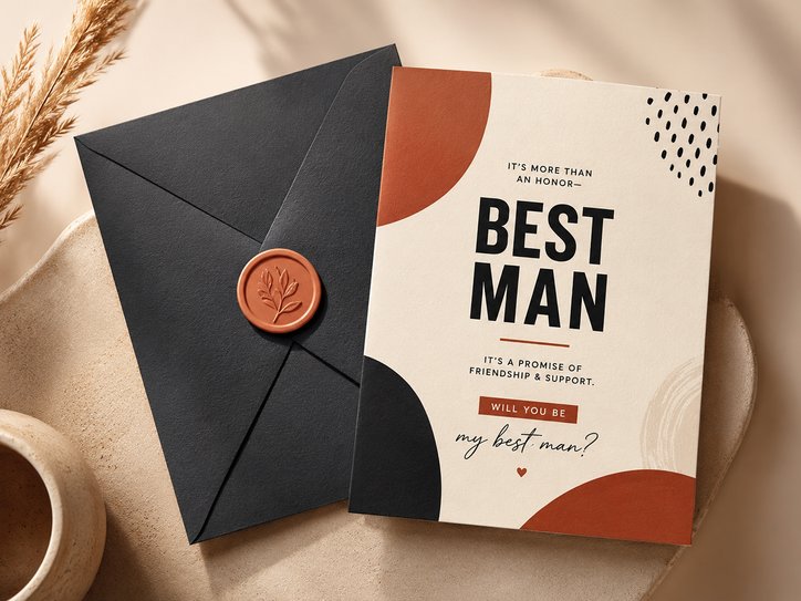 Best Man Card 10