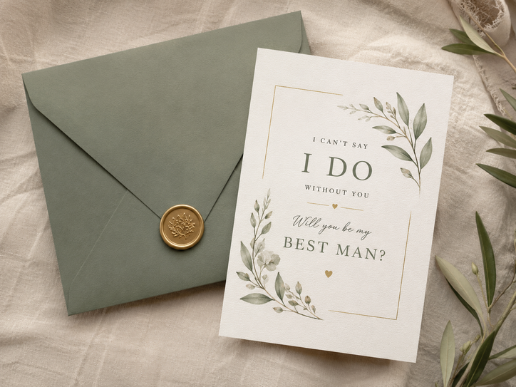 Best Man Card 4