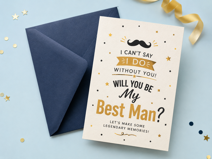 Best Man Card 5