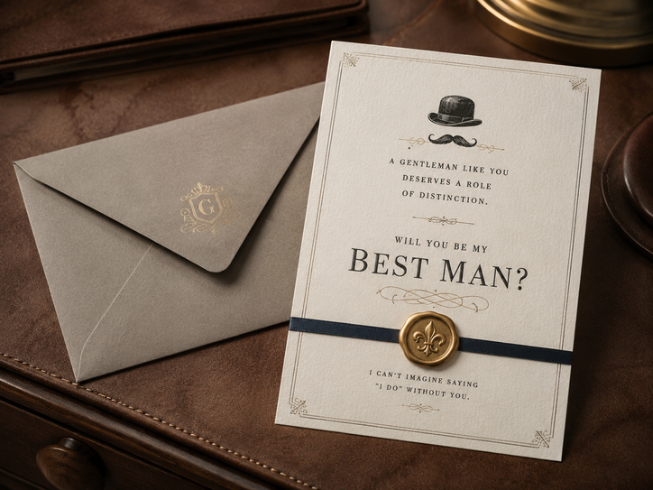 Best Man Card 8