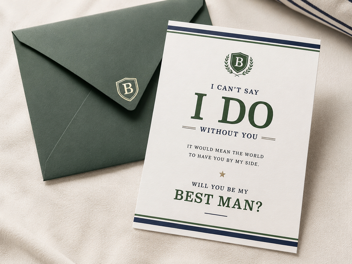 Best Man Card 9