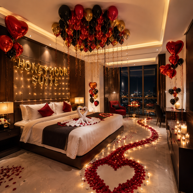 Honeymoon Room Decoration 1