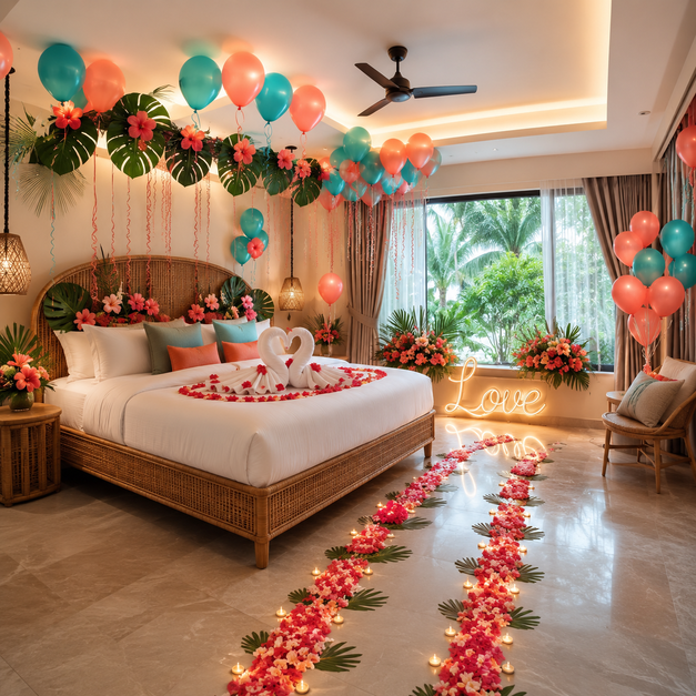 Honeymoon Room Decoration 3