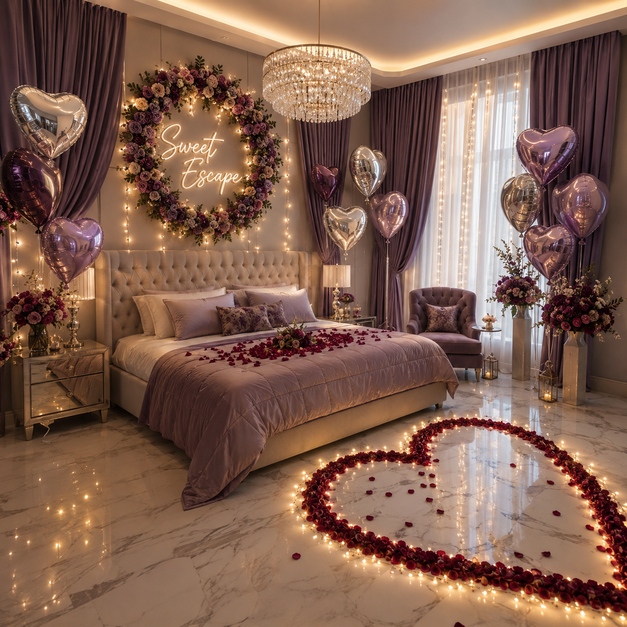 Honeymoon Room Decoration 7
