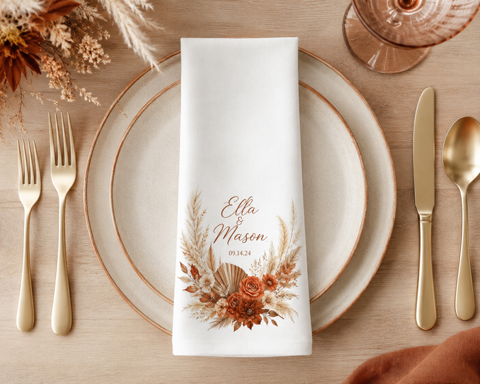 Wedding napkins 1
