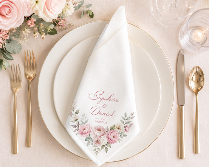 Wedding napkins 3