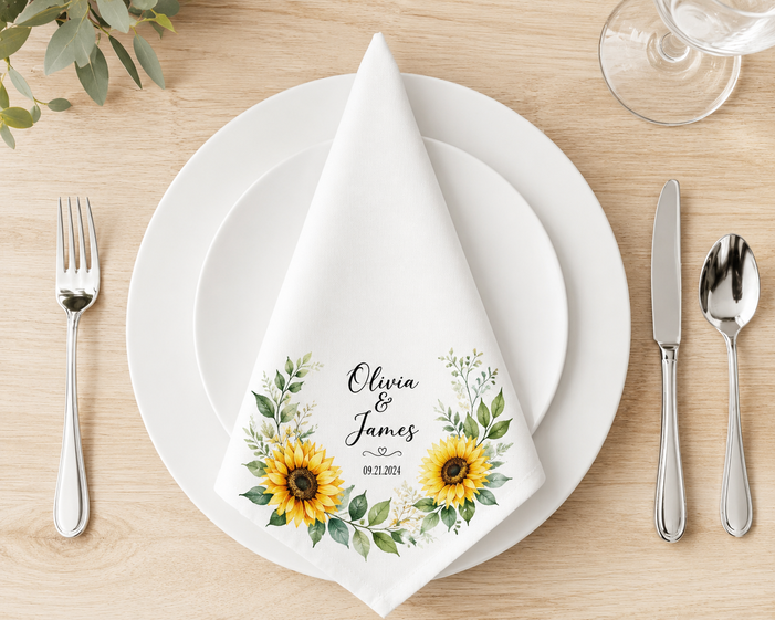 Wedding napkins 4
