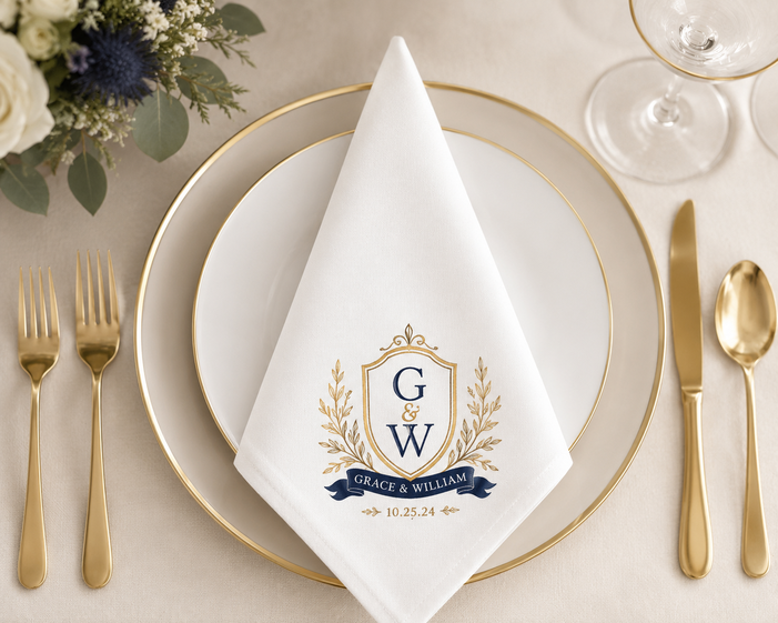 Wedding napkins 5