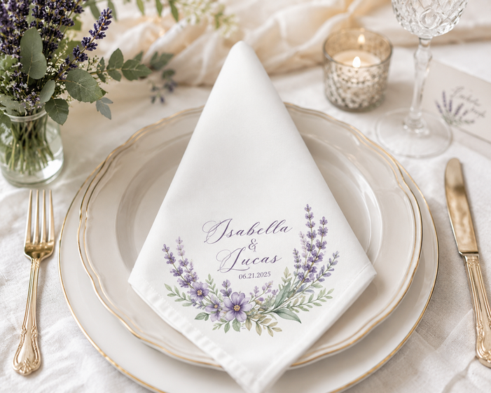 Wedding napkins 6