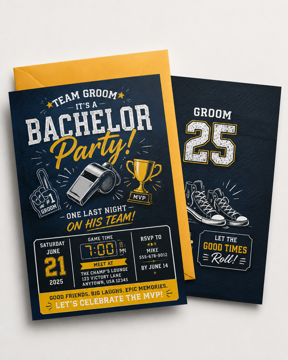bachelor party Card 3