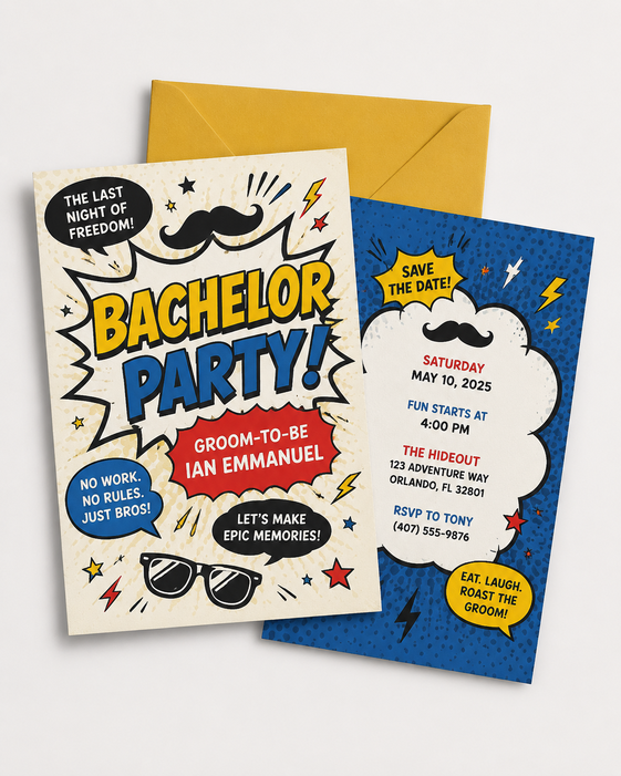 bachelor party Card 9