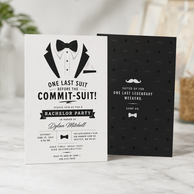bachelor party invitation 1