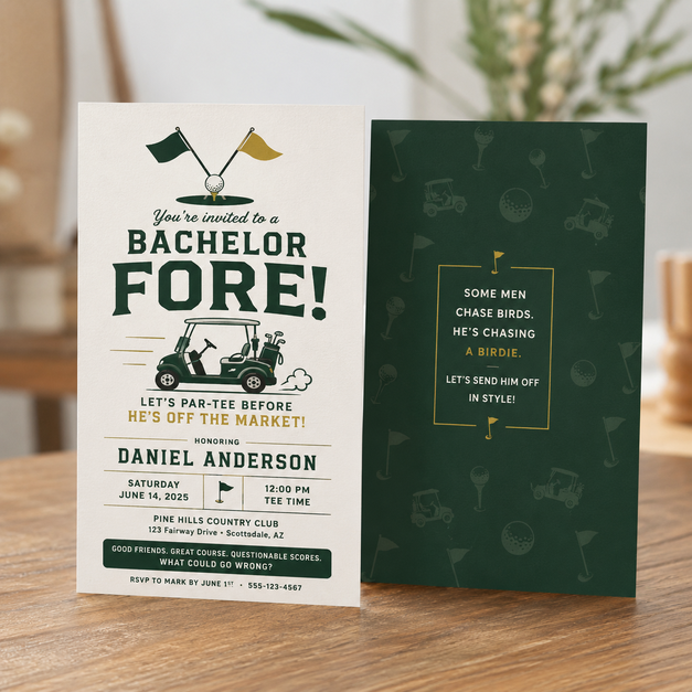 bachelor party invitation 5