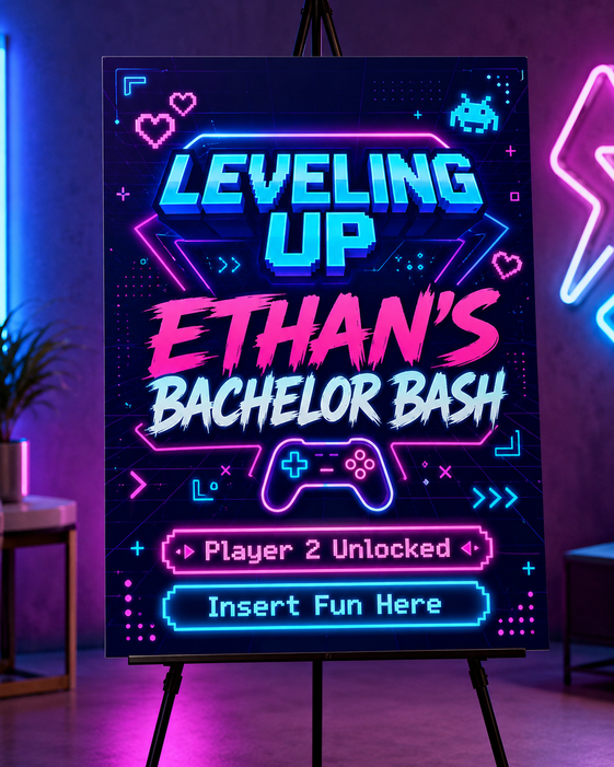 bachelor party sign 3
