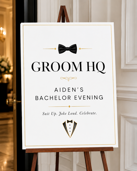 bachelor party sign 6