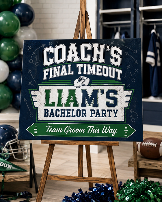 bachelor party sign 8