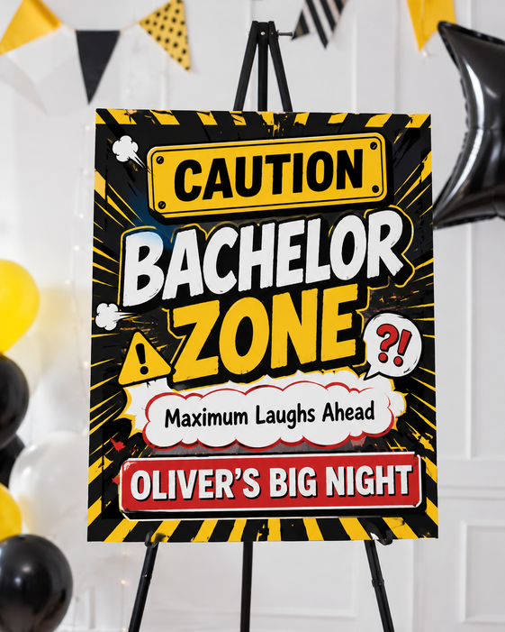 bachelor party sign 9